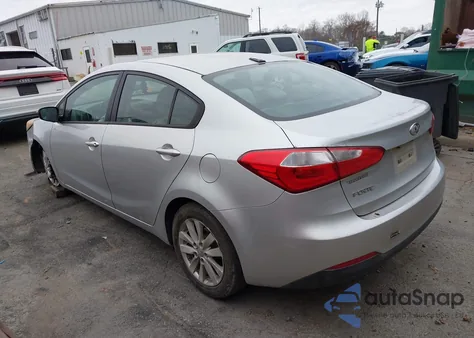 2015 Kia Forte Lx из США, поврежденный, VIN KNAFX4A68F5280226